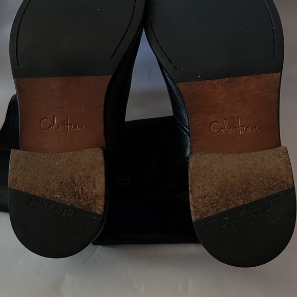 Cole Haan Black Leather Men's Boots Size 11.5 - Picture 8 of 13